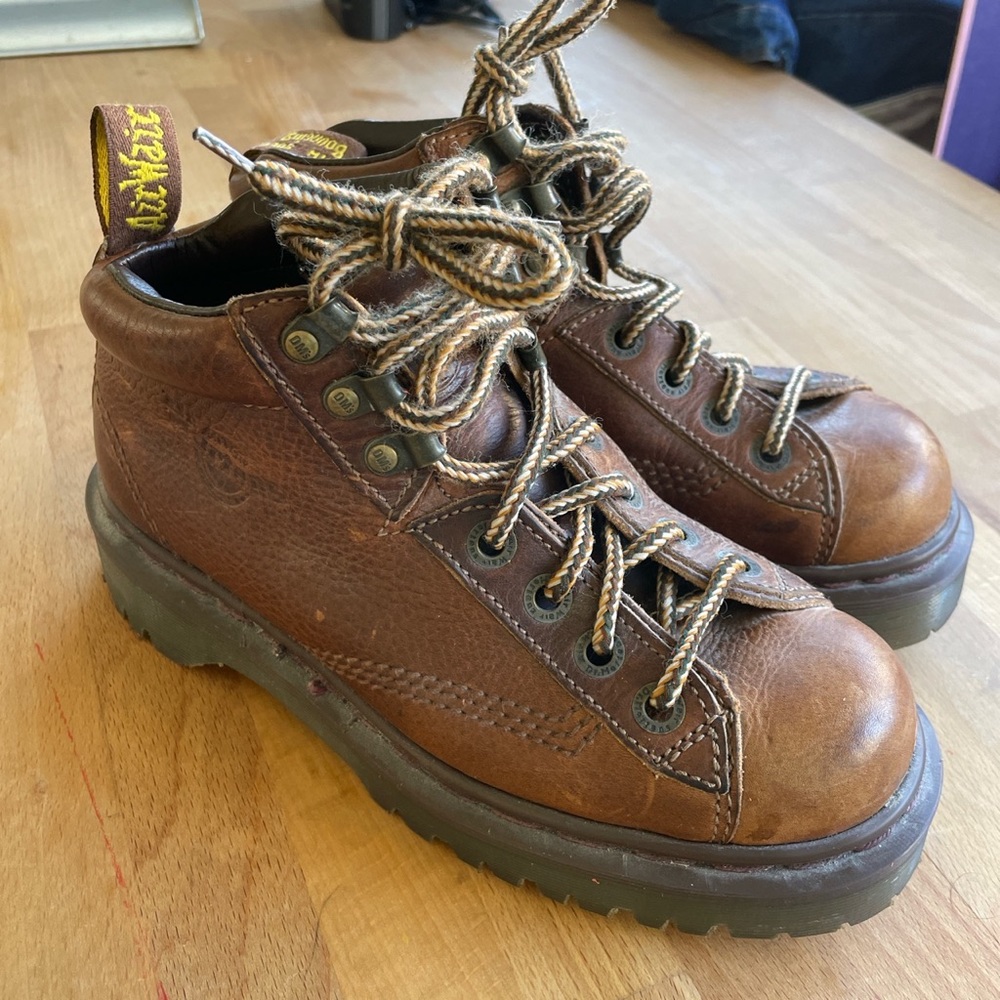 Sold ⚡️Vintage Brown Doc Dr. Martens size 6 Womens Platform